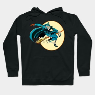 witch flying on broom Hoodie